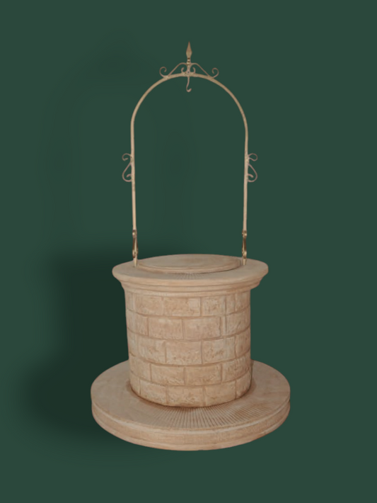 Pozzo Tondo da giardino in cemento- 215 cm